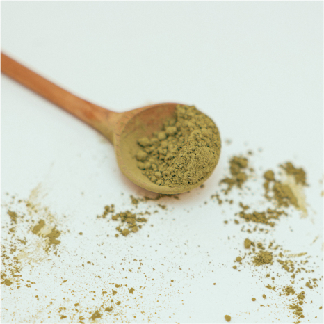Tasse de thé vert