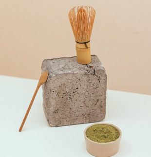 Tasse de thé et accessoires